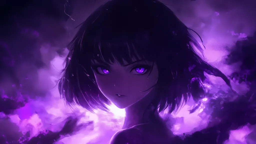 Anime Based Designs Purple Vlone PFP