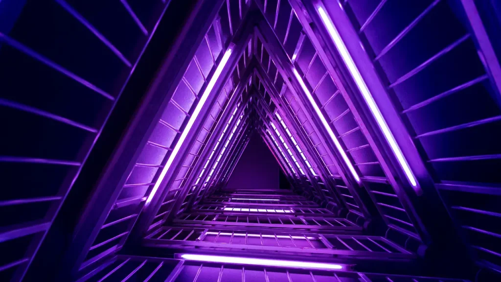 Dark Purple and Neon Purple Styles Purple Vlone PFP