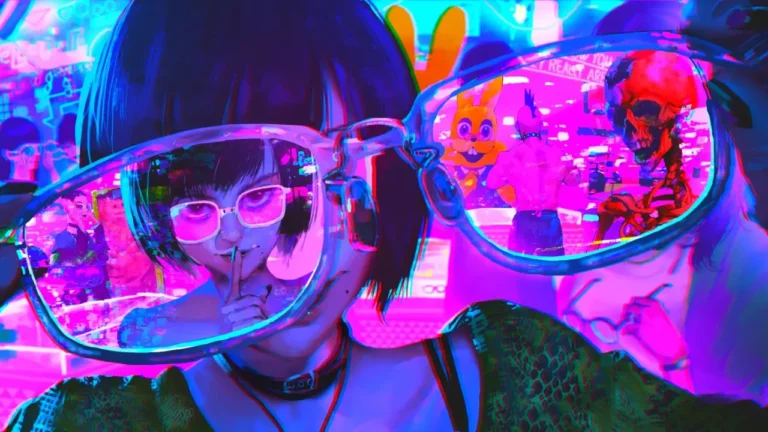 aesthetic neon pfp