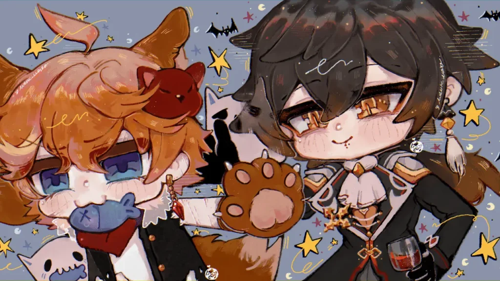 Cute and cozy Halloween Matching Icons Halloween Anime PFP